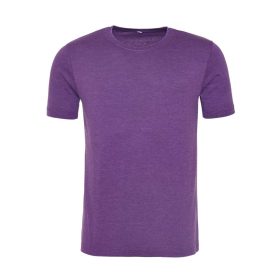   JT099 mosott hatású unisex rövid ujjú póló Just Ts, Washed Purple-XS