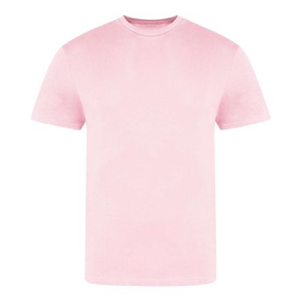 JT100 rövid ujjú unisex környakas póló Just Ts, Baby Pink-M
