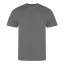 JT100 rövid ujjú unisex környakas póló Just Ts, Charcoal-S