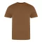 JT100 rövid ujjú unisex környakas póló Just Ts, Caramel Toffee-S