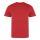 JT100 rövid ujjú unisex környakas póló Just Ts, Fire Red-S