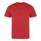JT100 rövid ujjú unisex környakas póló Just Ts, Fire Red-S