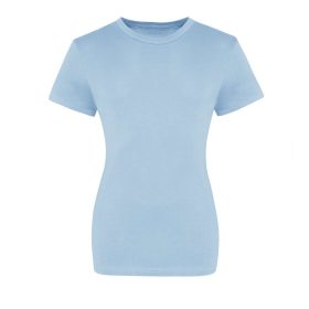   JT100F rövid ujjú Női kereknyakú póló Just Ts, Sky Blue-XS