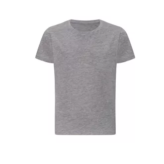   JT100J környakas rövid ujjú gyerek póló Just Ts, Heather Grey-XS