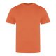 JT100 rövid ujjú unisex környakas póló Just Ts, Mango Tango-S