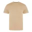 JT100 rövid ujjú unisex környakas póló Just Ts, Nude-XL