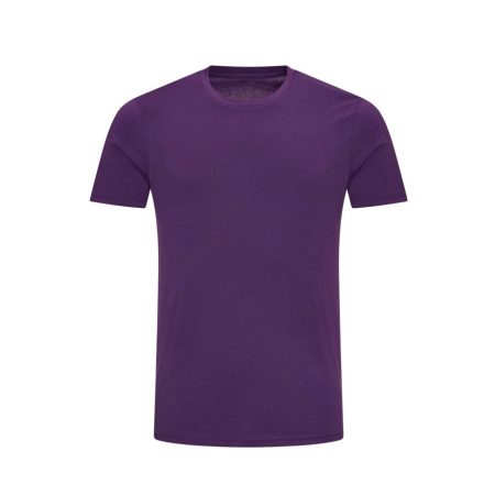 JT100 rövid ujjú unisex környakas póló Just Ts, Purple-M