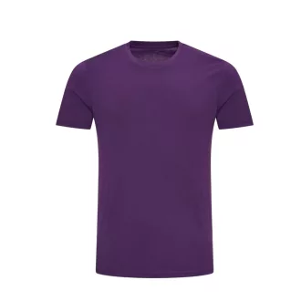   JT100 rövid ujjú unisex környakas póló Just Ts, Purple-S