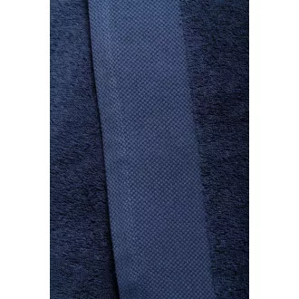   Uniszex  organikus pamut törölköző, Kariban KA101, Navy-70X140