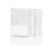 Uniszex  organikus pamut törölköző, Kariban KA101, White-70X140
