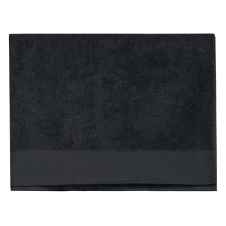   Uniszex  organikus pamut strandtörölköző, Kariban KA102, Black-100X150