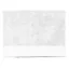Uniszex  organikus pamut strandtörölköző, Kariban KA102, White-100X150