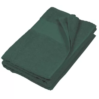   Uniszex  pamut strandtörölköző, Kariban KA111, Forest Green-100X150