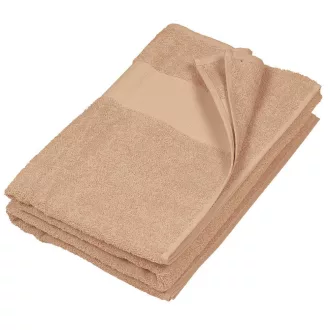   Uniszex  pamut strandtörölköző, Kariban KA111, Mastic-100X150