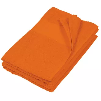   Uniszex  pamut vendég törölköző, Kariban KA112, Burnt Orange-50X100