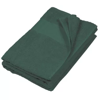  Uniszex  pamut vendég törölköző, Kariban KA112, Forest Green-50X100