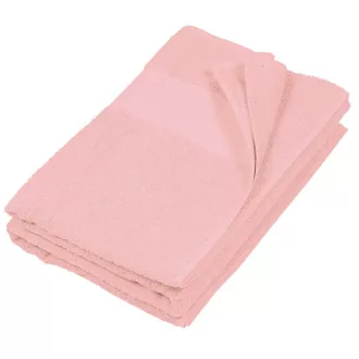   Uniszex  pamut vendég törölköző, Kariban KA112, Pale Pink-50X100