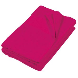   Uniszex  pamut fürdő törölköző, Kariban KA113, Fuchsia-70X140