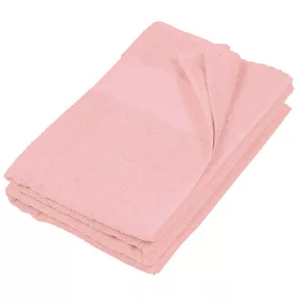   Uniszex  pamut fürdő törölköző, Kariban KA113, Pale Pink-70X140