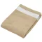 Uniszex  pamut velur fürdőlepedő, Kariban KA118, Beige/White-100X160