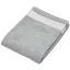 Uniszex  pamut velur fürdőlepedő, Kariban KA118, Light Grey/White-100X160