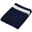 Uniszex  pamut velur fürdőlepedő, Kariban KA118, Navy/White-100X160