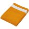 Uniszex  pamut velur fürdőlepedő, Kariban KA118, Orange/White-100X160