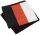 Uniszex csíkos pamut velur fürdő törölköző, Kariban KA121, Black/Orange/White/Chocolate-90X180