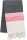 Uniszex mosott hatású csíkos fürdőlepedő, Kariban KA134, Striped Dark Grey/Tropical Pink-90X170