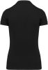 Női rövid ujjú galléros piké póló, SUPIMA pamutból, Kariban KA2001, Black-XS