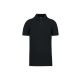 Férfi organikus férfi piké pamut póló, Kariban KA2025, Black-2XL
