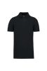 Férfi organikus férfi piké pamut póló, Kariban KA2025, Black-4XL
