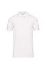 Férfi organikus férfi piké pamut póló, Kariban KA2025, White-XL