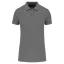 Női organikus piké pamut póló, Kariban KA2026, Grey Heather-2XL