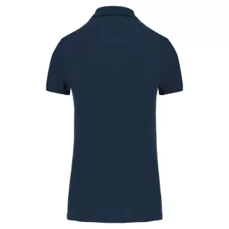 Női organikus piké pamut póló, Kariban KA2026, Navy-XS