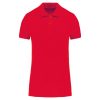 Női organikus piké pamut póló, Kariban KA2026, Red-XL