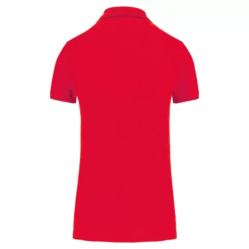 Női organikus piké pamut póló, Kariban KA2026, Red-XL