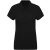 Női organikus rövid ujjú piké póló, Kariban KA210, Black-2XL