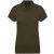 Női organikus rövid ujjú piké póló, Kariban KA210, Mossy Green-XS