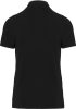 Férfi mandarin galléros rövid ujjú póló, Kariban KA223, Black/Oxford Grey-3XL