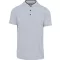 Férfi mandarin galléros rövid ujjú póló, Kariban KA223, Oxford Grey/Black-L