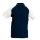 Férfi baseball galléros rövid ujjú piké póló, Kariban KA226, Navy/White-2XL