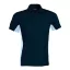 Férfi kétszínű rövid ujjú galléros piké póló, Kariban KA232, Navy/Sky Blue-XL