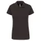 Női galléros sztreccs piké póló, Kariban KA240, Dark Grey-L