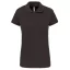 Női galléros sztreccs piké póló, Kariban KA240, Dark Grey-XS