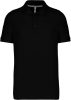 Férfi rövid ujjú galléros piké póló, Kariban KA241, Black-3XL