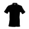 Férfi rövid ujjú galléros piké póló, Kariban KA241, Black-L