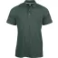 Férfi rövid ujjú galléros piké póló, Kariban KA241, Forest Green-3XL