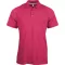 Férfi rövid ujjú galléros piké póló, Kariban KA241, Fuchsia-3XL