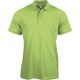 Férfi rövid ujjú galléros piké póló, Kariban KA241, Lime-2XL